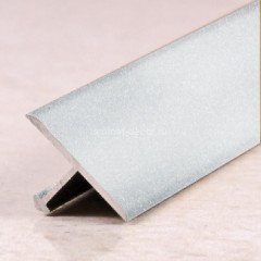 Алюминиевый Т-профиль 13 мм ПТ-13 Белый муар 2,7 м