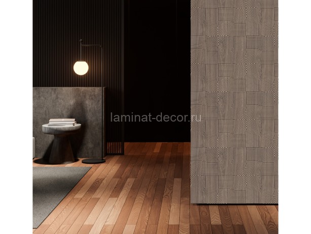 Заказать Отделочная стеновая панель 3D 600х4х3000 мм HiWood Maximum DM625 BR73 с объемным узором 