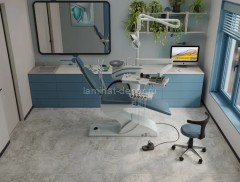 Каменно-полимерный ламинат SPC Alpine Floor Tulesna Stone 1009-1 Water Stone 34 класс 608х304х4 мм замок 4V-Groove крашенная фаска упаковка 2.23 м2