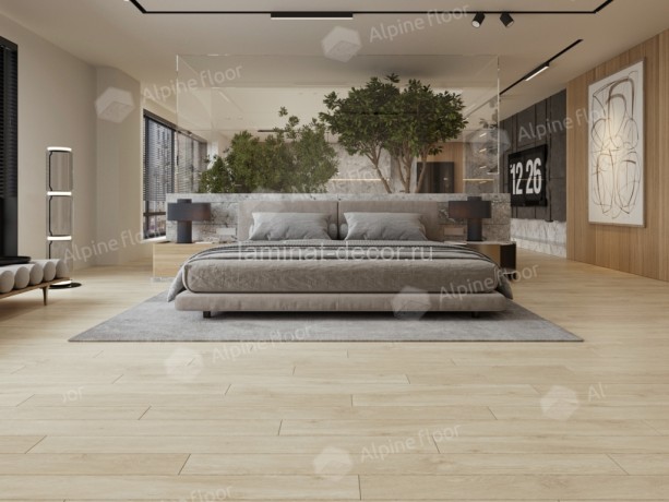 Заказать Каменно-полимерный ламинат SPC Alpine Floor Grand Sequoia Village ECO 11-307 Сонома замок 4V-Groove фаска 1220х125х4 мм 43 класс упаковка 1.525 м2 12.5 кг 