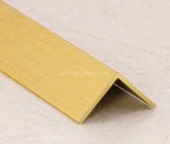 Латунный уголок 15х15 ЛПН-15х15 браш 2,7 м