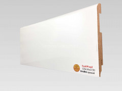 Напольный плинтус МДФ Teckwood Прайм прямой 120х16х2150 мм