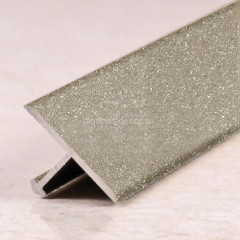 Алюминиевый Т-профиль 13 мм ПТ-13 Серый муар 2,7 м
