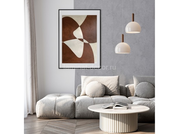 Заказать Отделочная стеновая панель 3D 600х4х3000 мм HiWood Maximum DM625 GR36 с объемным узором 