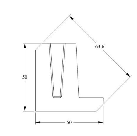 Заказать Профиль для скрытого освещения Orac Decor Purotouch C380 2 м