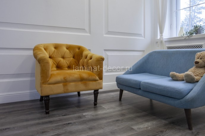 Заказать Ламинат SPC Damy Floor Family Дуб Рустикальный Черный TCM369-7 1220 х 180 мм 43 класс 12 шт - 2,635 м2 4 мм 