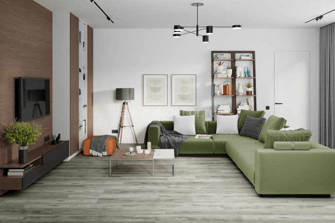 Заказать Ламинат SPC Damy Floor Family Дуб Рустикальный Серый TCM369-28 1220 х 180 мм 43 класс 12 шт - 2,635 м2 4 мм 