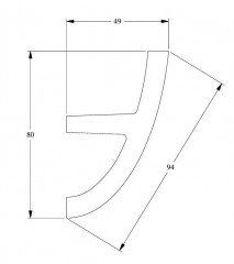 Профиль для скрытого освещения гибкий Orac Decor Purotouch Flex C373F 2 м