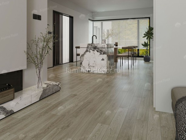 Заказать Каменно-полимерный ламинат SPC Alpine Floor Grand Sequoia Village ECO 11-1507 Клауд замок 4V-Groove фаска 1220х125х4 мм 43 класс упаковка 1.525 м2 12.5 кг 