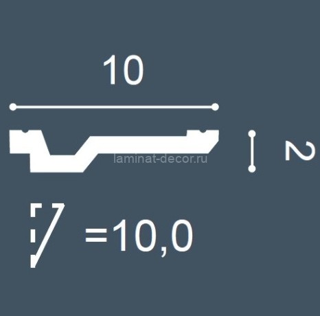 Заказать Потолочный плинтус Orac Decor Purotouch C356 2 м 