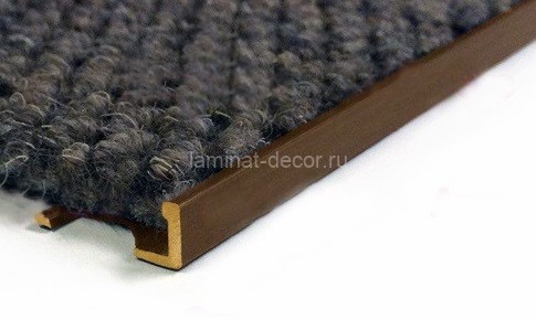 Заказать Латунный L-профиль 10 ЛПО-Г10 старая бронза 2,7 м 