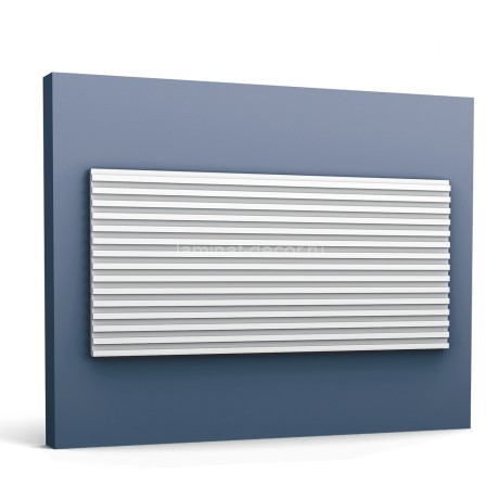 Заказать Декоративная стеновая панель Orac Decor 3D WX205 белый полиуретан 200x25x1.3 см 