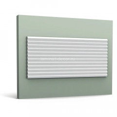 Декоративная панель 3D для отделки стен Orac Decor W108-2600 250х2600 мм белая из полиуретана