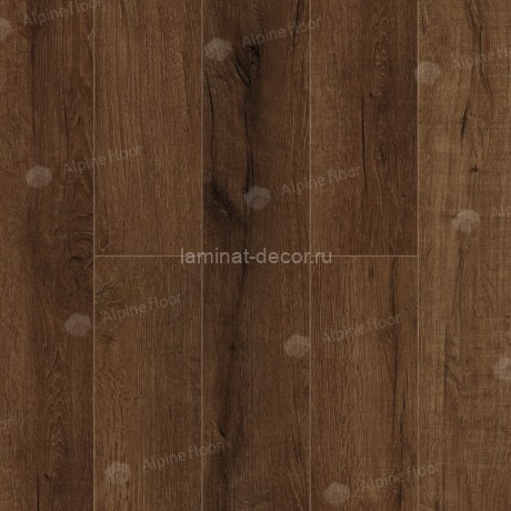 Заказать ABA ламинат Alpine Floor Premium XL ECO 7-18 Дуб Шоколадный LVT-SPC-LVT замок 4V-Groove фаска 1220х183х8 мм 43 класс упаковка 1.786 м2 27 кг 