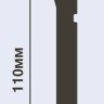 Заказать Напольный плинтус 110х16 мм Hiwood B110V1L белый 2 м 