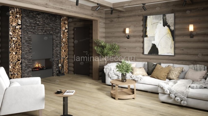 Заказать ABA ламинат Alpine Floor Premium XL ECO 7-19 Дуб Сливочный LVT-SPC-LVT замок 4V-Groove фаска 1220х183х8 мм 43 класс упаковка 1.786 м2 27 кг 