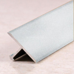 Алюминиевый Т-профиль 26 мм ПТ-26 Белый муар 2,7 м