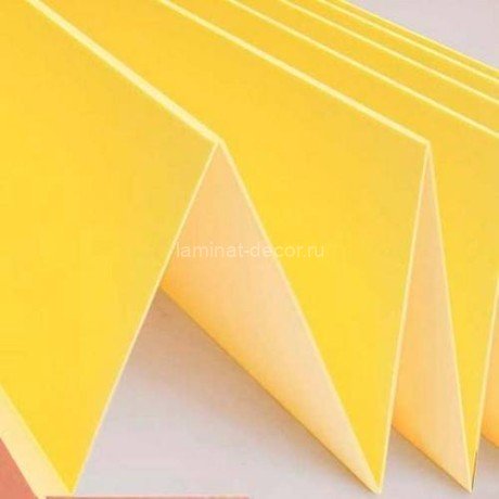 Заказать Подложка-гармошка Solid Желтая 2 мм (10000x1050x2) 10.5м2 