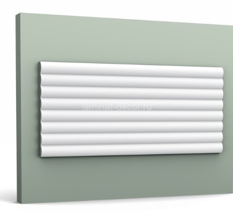 Заказать Декоративная панель 3D для отделки стен Orac Decor W110-2600 250х2600 мм белая из полиуретана 