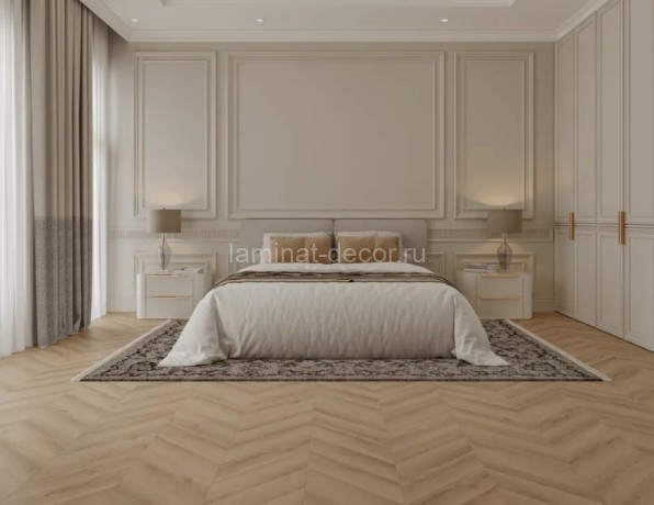Заказать Каменно-полимерный ламинат SPC Alpine Floor Tulesna Art Chevron 1011-1 Allure 34 класс 600х127х5 мм замок 4V-Groove крашенная фаска упаковка 1.676 м2 