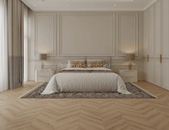 Каменно-полимерный ламинат SPC Alpine Floor Tulesna Art Chevron 1011-1 Allure 34 класс 600х127х5 мм замок 4V-Groove крашенная фаска упаковка 1.676 м2