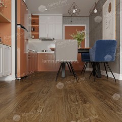 Каменно-полимерный ламинат SPC Alpine Floor NUT ECO 22-1 Ногуэра замок 4V-Groove фаска 1220х183х4 мм 43 класс упаковка 2.232 м2 18 кг