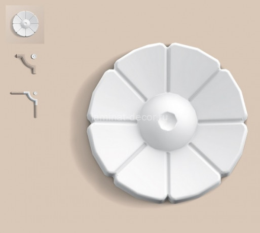 Заказать Декоративный элемент Orac Decor Duropolymer P20 диаметром 610 мм