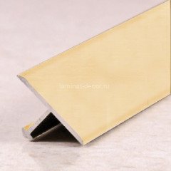 Алюминиевый Т-профиль 26 мм ПТ-26 Розовый глянец браш 2,7 м