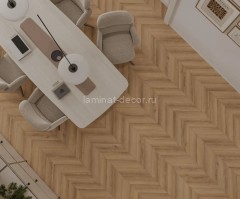 Каменно-полимерный ламинат SPC Alpine Floor Tulesna Art Chevron 1011-2 Solare 34 класс 600х127х5 мм замок 4V-Groove крашенная фаска упаковка 1.676 м2