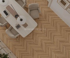 Каменно-полимерный ламинат SPC Alpine Floor Tulesna Art Chevron 1011-2 Solare 34 класс 600х127х5 мм замок 4V-Groove крашенная фаска упаковка 1.676 м2