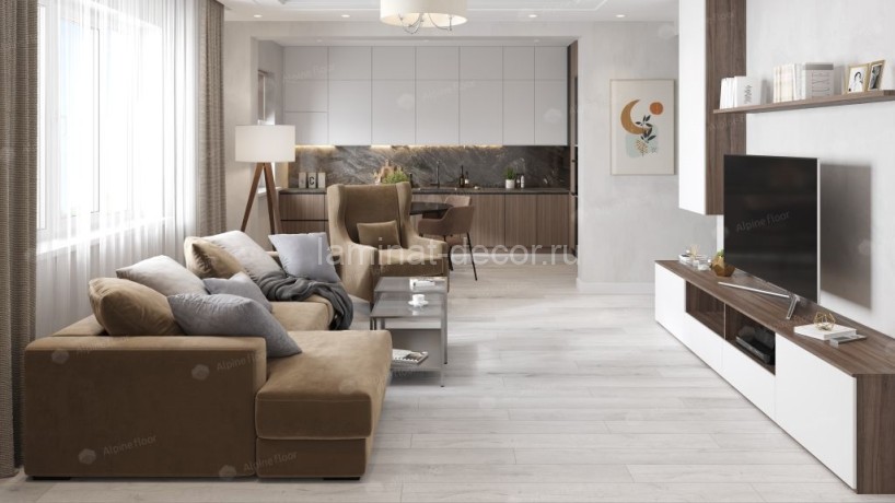 Заказать ABA ламинат Alpine Floor Premium XL ECO 7-21 Дуб Морская пена LVT-SPC-LVT замок 4V-Groove фаска 1220х183х8 мм 43 класс упаковка 1.786 м2 27 кг 
