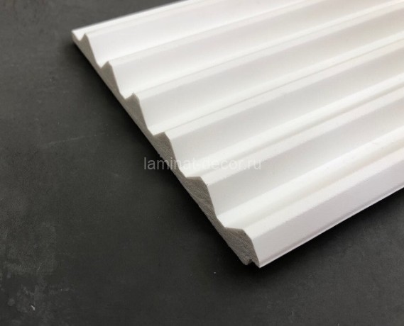 Заказать Стеновая панель Hiwood LV136 NP белая 120х12 мм 2,7 м 