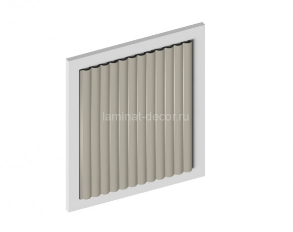 Заказать Отделочная панель стеновая HiWood LV140 BR487 12х120 мм бежевая 2,7 м 