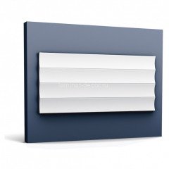 Декоративная панель 3D для отделки стен Orac Decor W114-2600 250х2600 мм белая из полиуретана