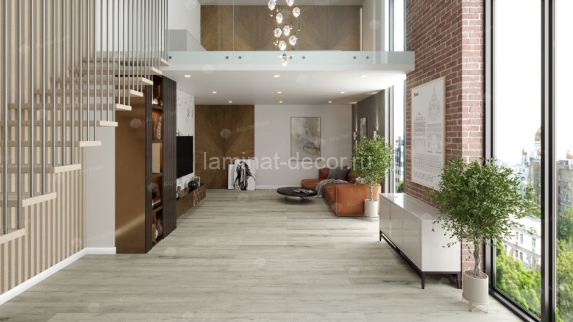 Заказать ABA ламинат Alpine Floor Premium XL ECO 7-22 Дуб Серебряный LVT-SPC-LVT замок 4V-Groove фаска 1220х183х8 мм 43 класс упаковка 1.786 м2 27 кг