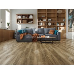 Каменно-полимерный ламинат SPC Alpine Floor NUT ECO 22-3 Ногал замок 4V-Groove фаска 1220х183х4 мм 43 класс упаковка 2.232 м2 18 кг