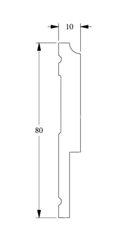 Заказать Молдинг гибкий Orac Decor Purotouch Flex P9900F 2 м