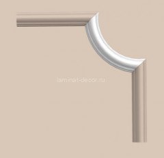 Угловой элемент для молдинга Orac Decor Duropolymer PX120A 190х88 мм