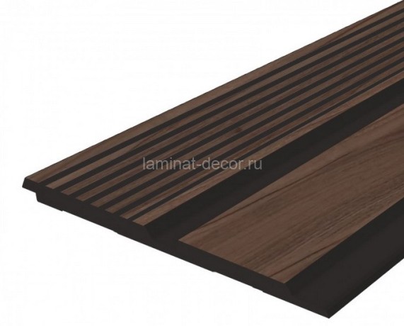 Заказать Стеновая панель 120х12 мм Hiwood LV123 BR395K под дерево 2,7м