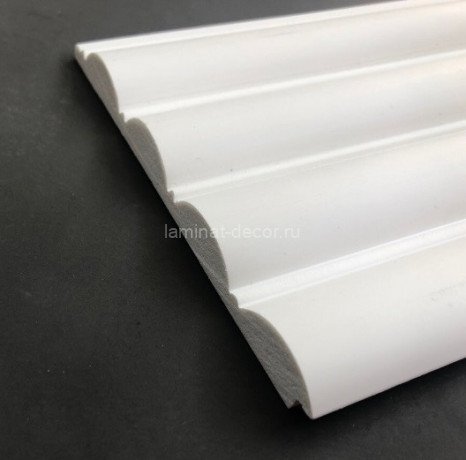 Заказать Стеновая панель Hiwood LV137 NP белая 120х12 мм 2,7 м 