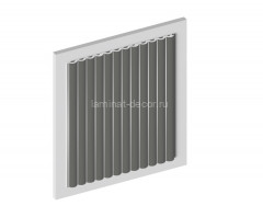 Отделочная панель стеновая HiWood LV140 GR17 12х120 мм серая 2,7 м