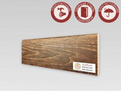 Напольный плинтус МДФ Teckwood цветной Дуб Каньон 80х10х2150 мм