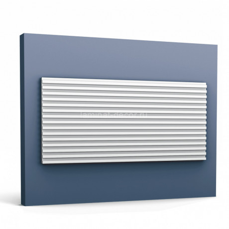 Заказать Декоративная панель 3D для отделки стен Orac Decor WX205-3000 250х3000 мм белая из полиуретана