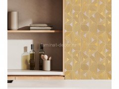 Отделочная стеновая панель 3D 600х4х3000 мм HiWood Maximum DM629 G19 с объемным узором