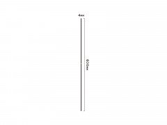 Отделочная стеновая панель 3D 600х4х3000 мм HiWood Maximum DM629 G19 с объемным узором