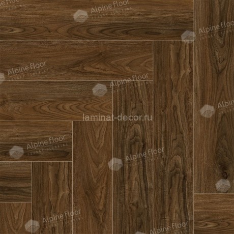 Заказать Каменно-полимерный ламинат SPC Alpine Floor NUT ECO 22-4 Кенари замок 4V-Groove фаска 600х125х4 мм 43 класс упаковка 1.95 м2 16 кг 