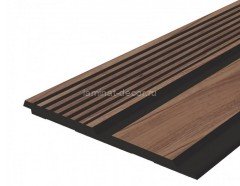 Стеновая панель 120х12 мм Hiwood LV123 BR396K под дерево 2,7м