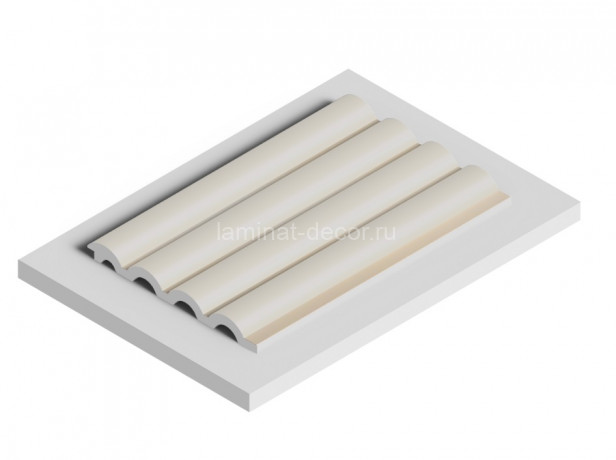 Заказать Отделочная панель стеновая HiWood LV140 IV123 12х120 мм бежевая 2,7 м 