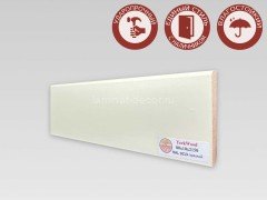 Напольный плинтус МДФ Teckwood цветной RAL 1013 80х10х2150 мм