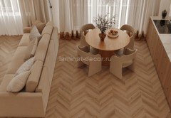 Каменно-полимерный ламинат SPC Alpine Floor Tulesna Art Chevron 1011-5 Unico 34 класс 600х127х5 мм замок 4V-Groove крашенная фаска упаковка 1.676 м2